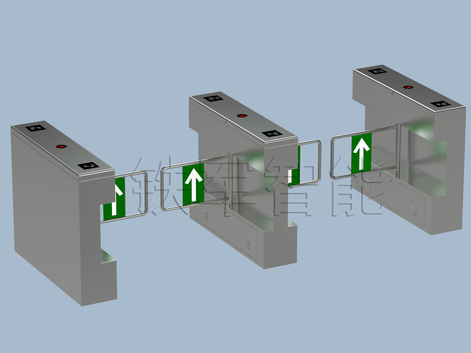 閘機門禁擺閘的系統