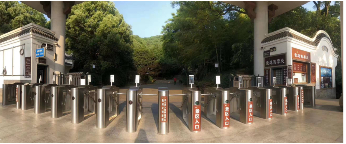 智能驗票閘機已成為景區必備設備