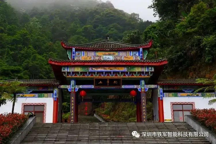 鐵軍票務閘機進駐中國4A級旅游景區-北帝山！