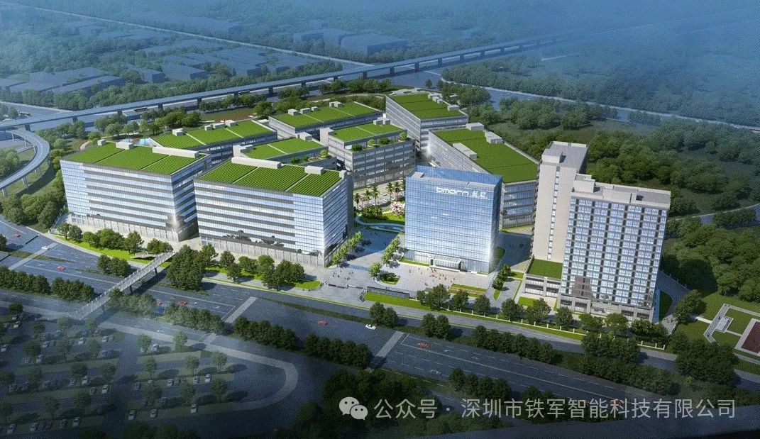 智慧園區新標桿-中山古鎮藍晨科技園上線鐵軍閘機